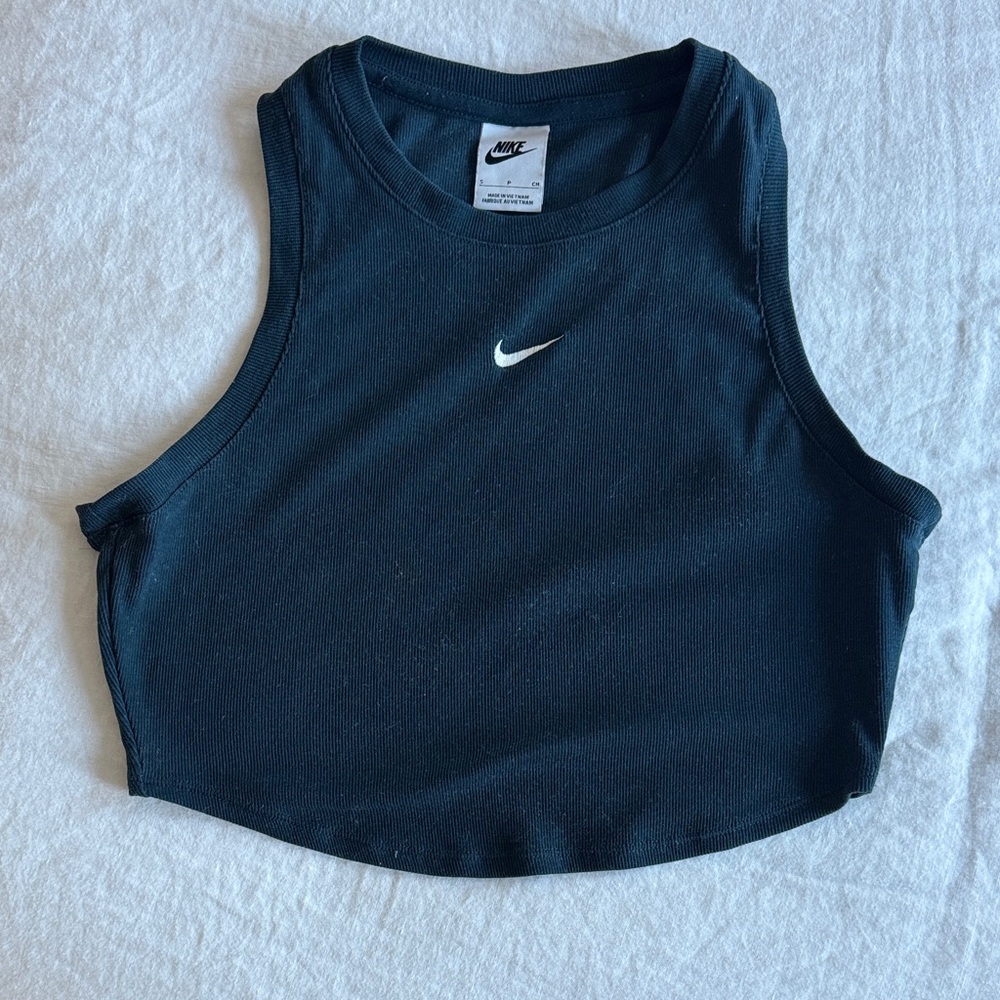 Nike Women's Dark Blue Crop Top